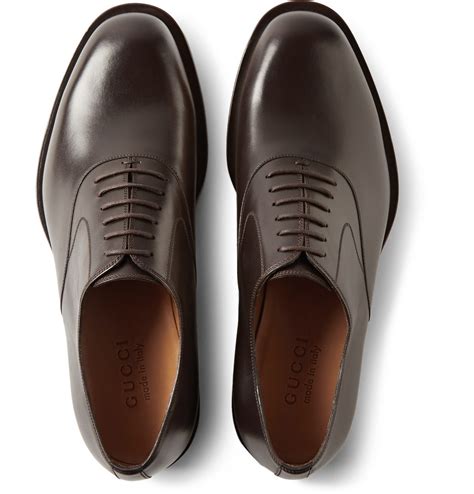 gucci brown oxford shoes men|gucci formal shoes for sale.